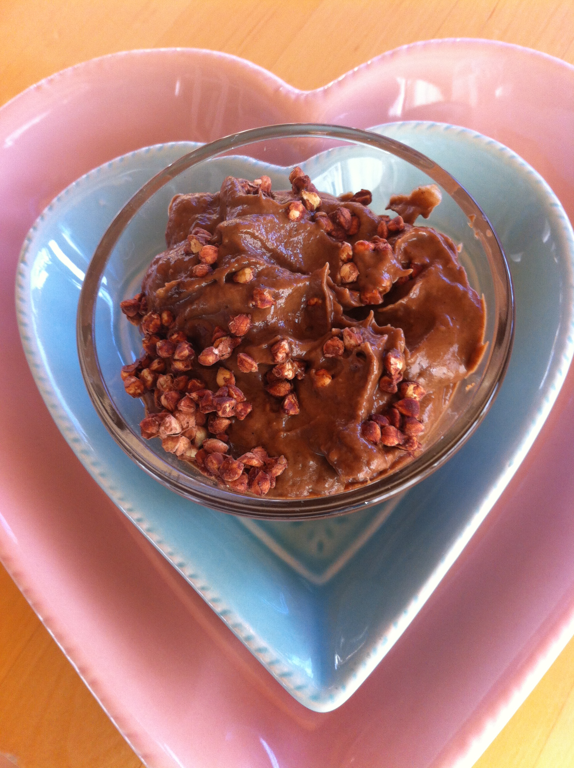 Crème de chocolat à la banane et l&rsquo;avocat