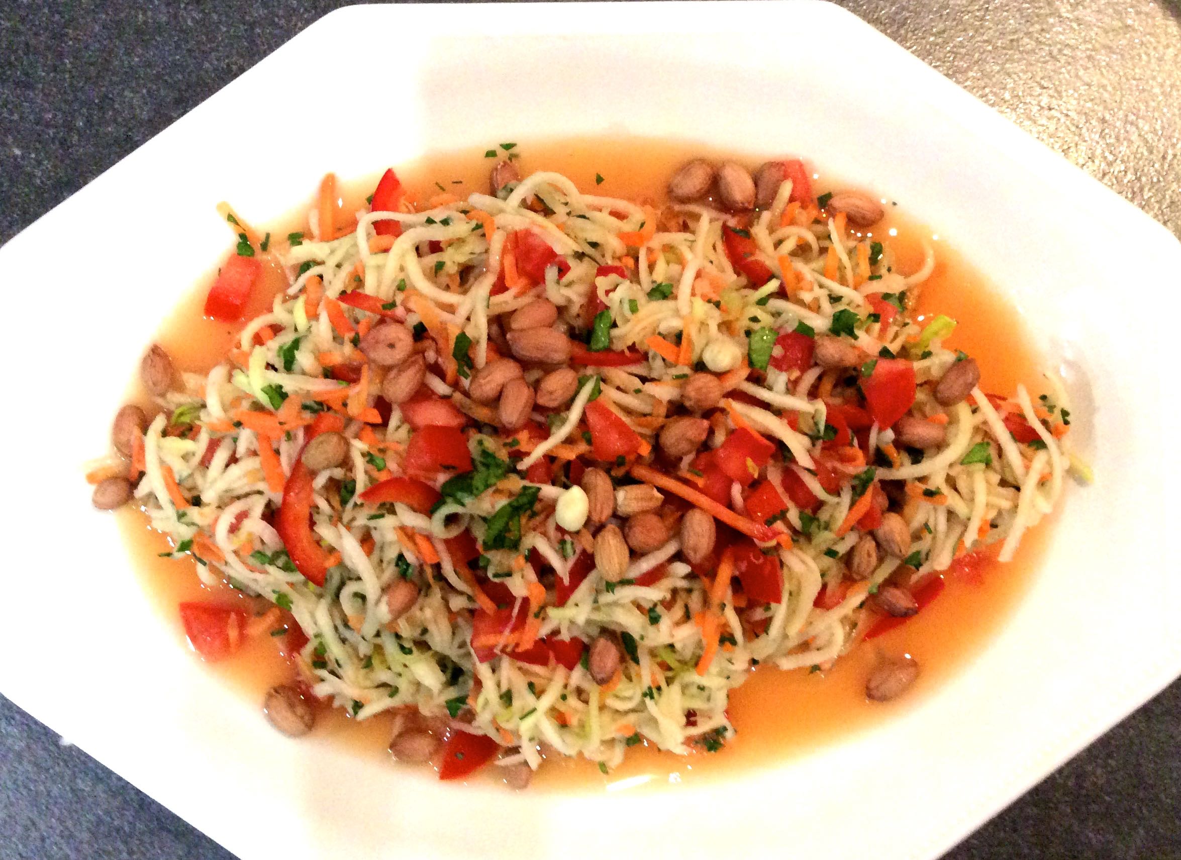 Salade aux saveurs thaïe