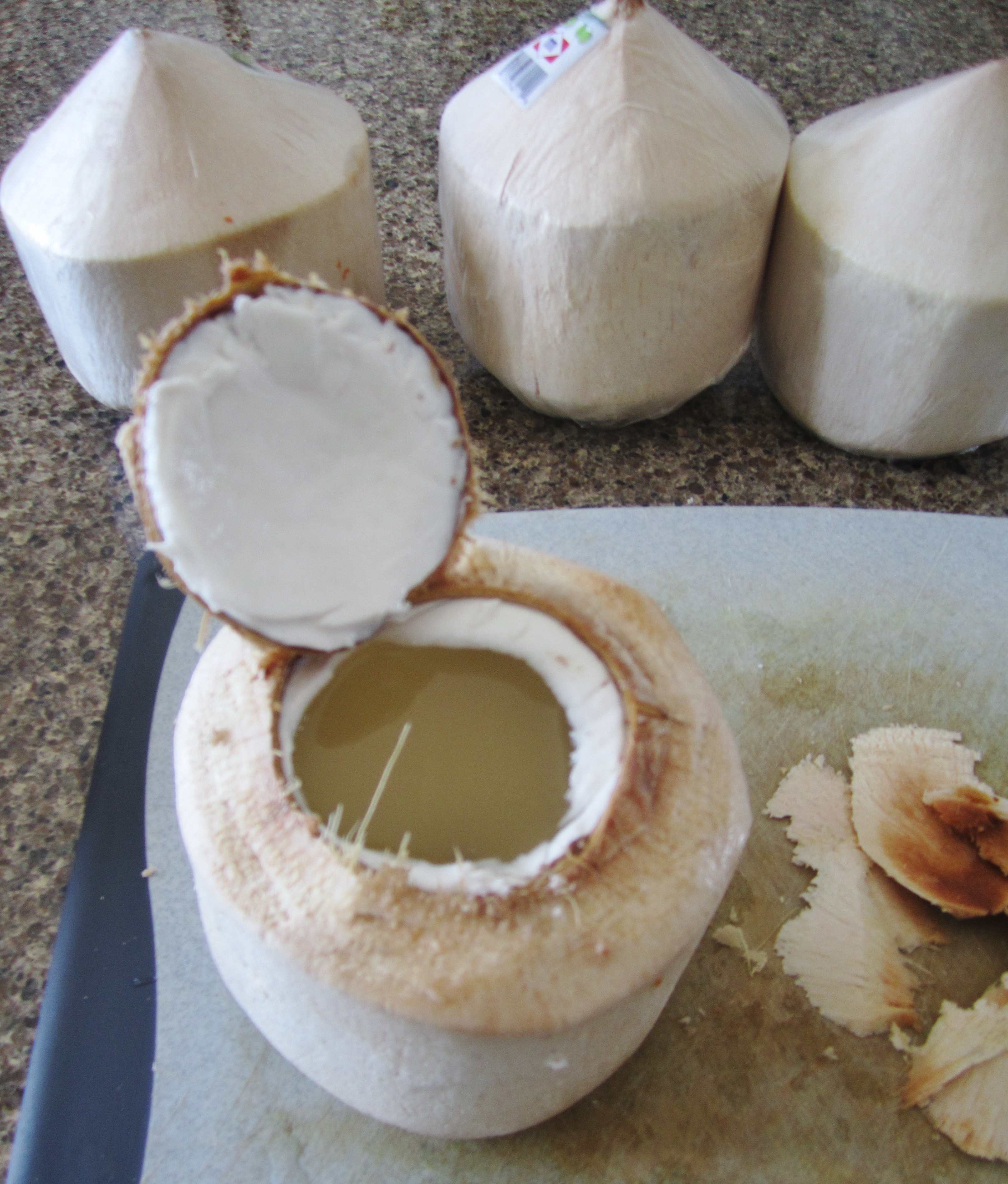 Granité de noix de coco