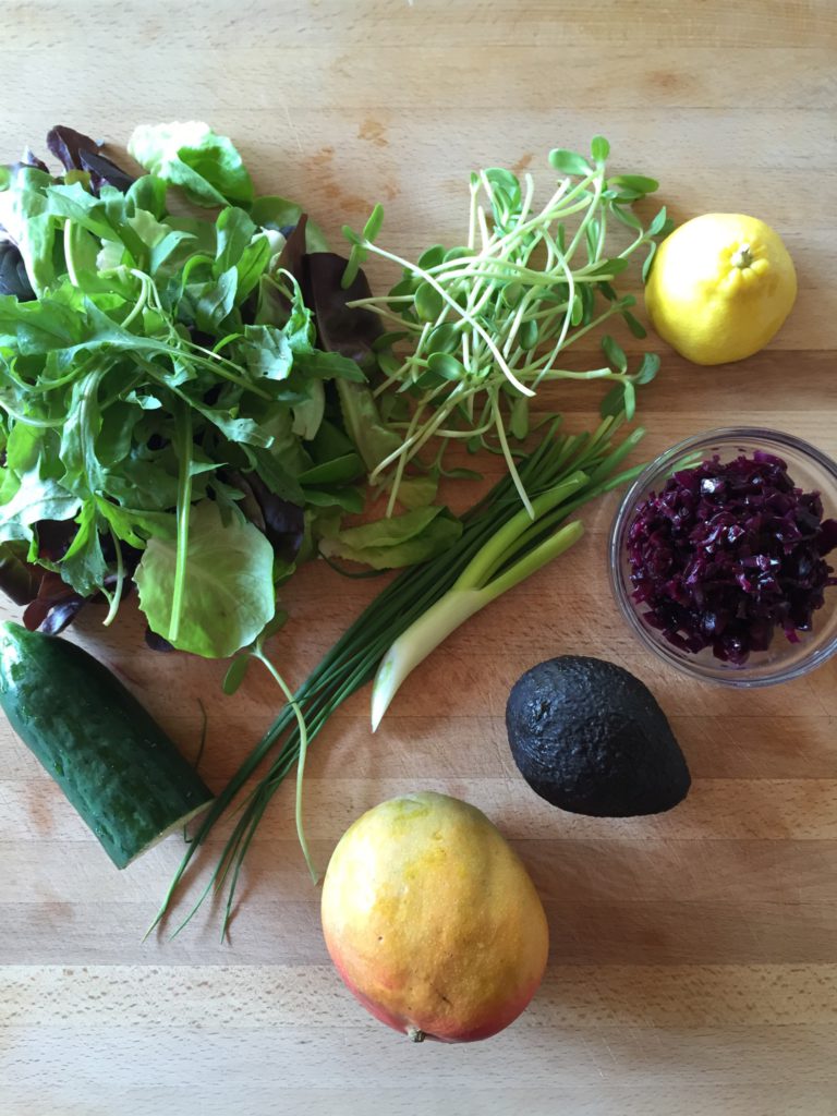 Super Salade ingrédients