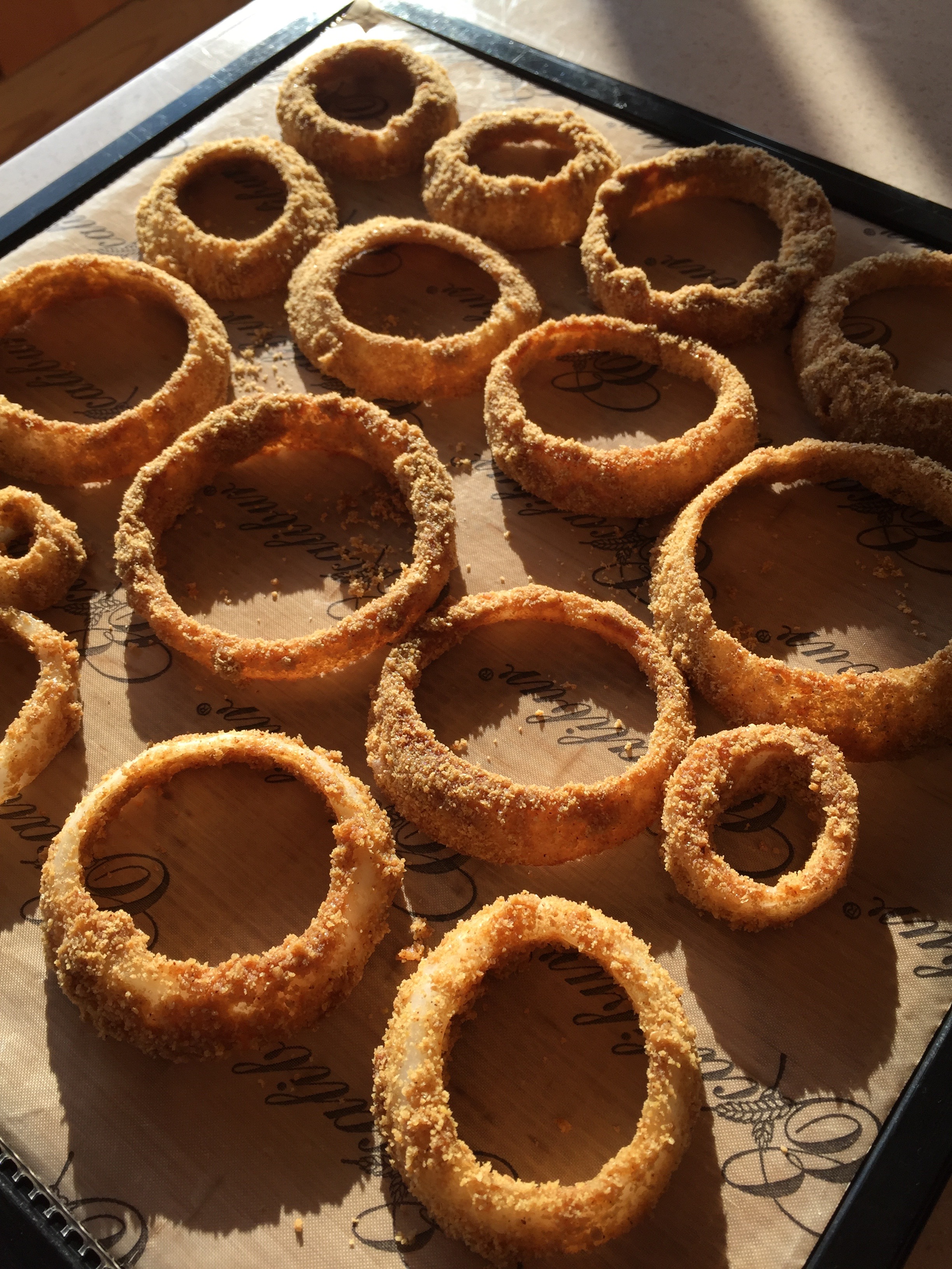 Les « onion rings », façon crue!