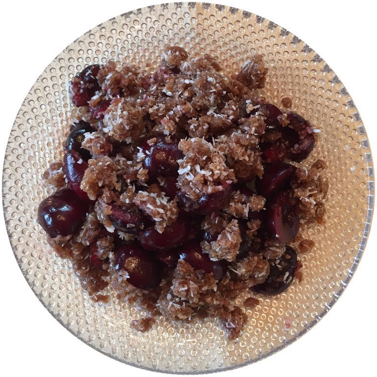 Croustade de cerises