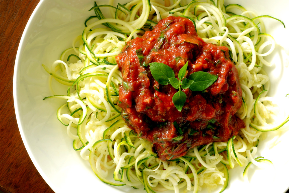 Spaghetti à la sauce marinara